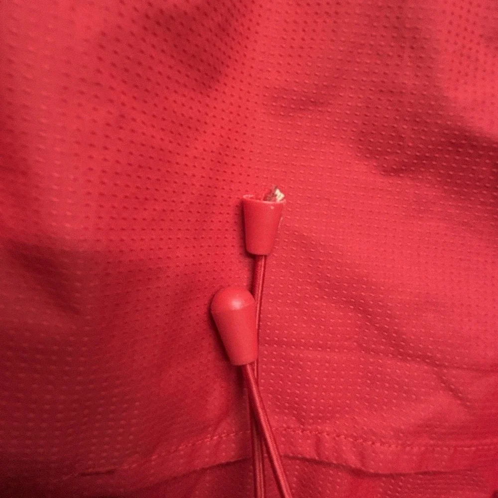 Coca-Cola Jacket Mens 2XL Red White‎ Full Zip Windbreaker Elite Patch Logo Retro